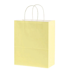 Пакет подарочный 31х42х12 см, лимонный