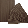 Веер-гармошка 180г/м 60 см, коричневый