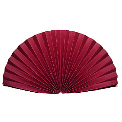 Веер-гармошка 160г/м 60 см, бордовый