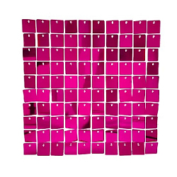 Панель с пайетками для фотозоны 30х30см, малиновый