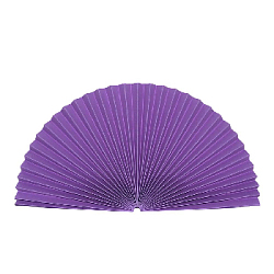 Веер-гармошка 180г/м 80 см, сиреневый